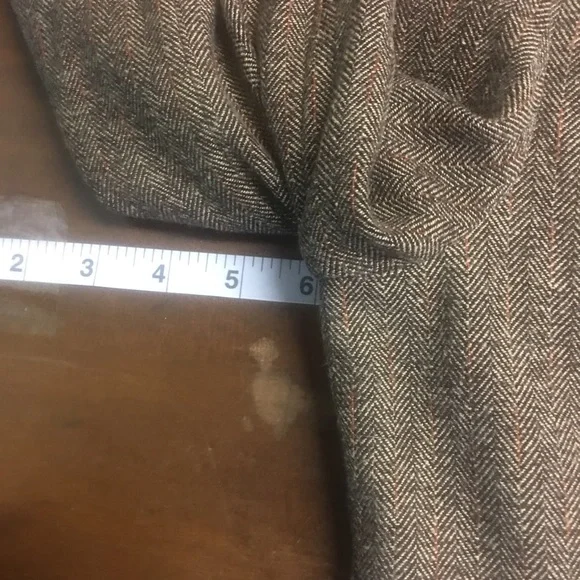 Vintage Spiegel Cropped Blazer Brown Tweed 6 - Picture 6 of 13